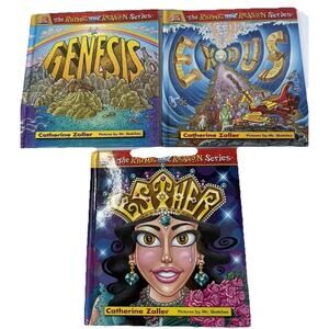 Cathrine Zoller The Rhyme and Reason Series 3 Book Lot Old Testament HC SIGNED